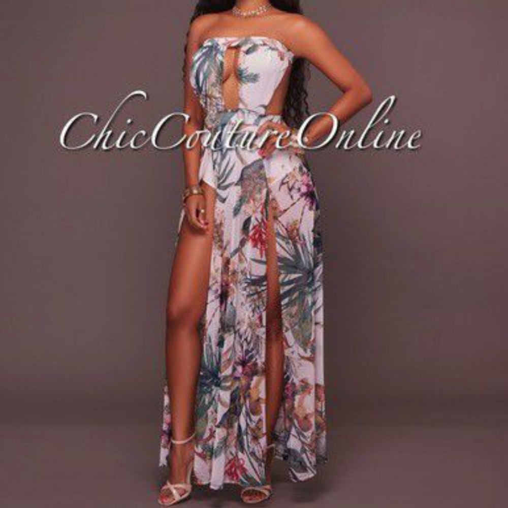 Bodysuit Maxi Dress